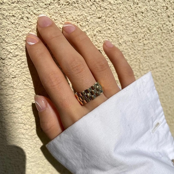 Dear Mumu Jewelry - ✨18K Gold Gear Ernst Ring